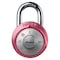Master Lock Master Lock 2 in. H X 1-7/8 in. W Steel 3-Dial Combination Combination Padlock 1530DPNK - alternate 1